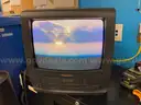 13&#x27; Panasonic TV/VCR combo