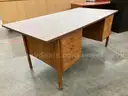 5 Drawer Wood Desk