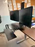 2- 27" acer LCD Monitors  and Ergotron Variadesk - Local pick up only