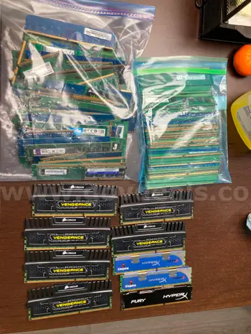Computer parts - Ram (Lot) - Local Pick up Only