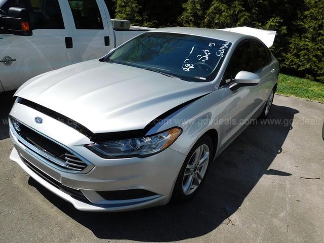 2018 Ford Fusion Hybrid Sedan Midsize - Surplus Lot | GovDeals