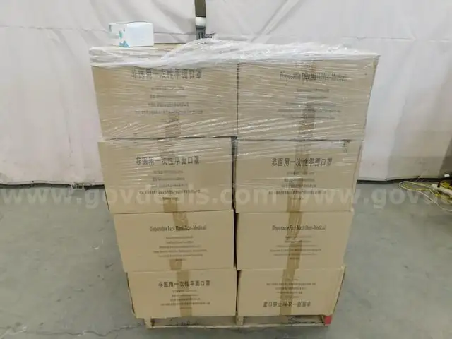 Pallet of Masks - C5