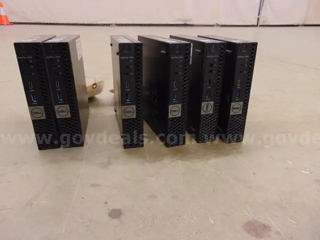 6 Dell Optiplex Computers - A2
