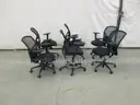 6 Office Chairs - B2