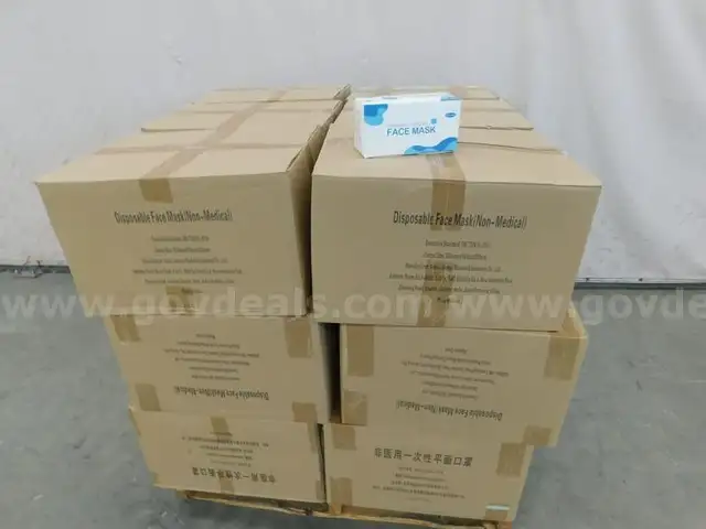 Pallet of Masks - B2