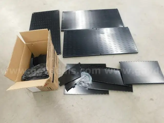 Wall Panels w/ Shelves - A2
