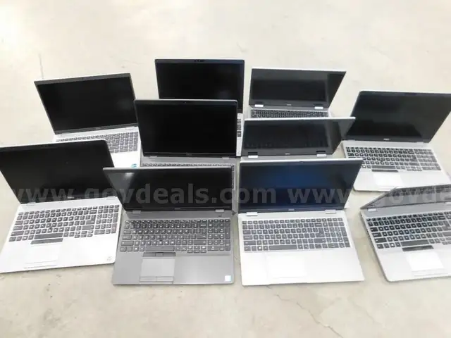 10 Dell Precision Laptops - A12