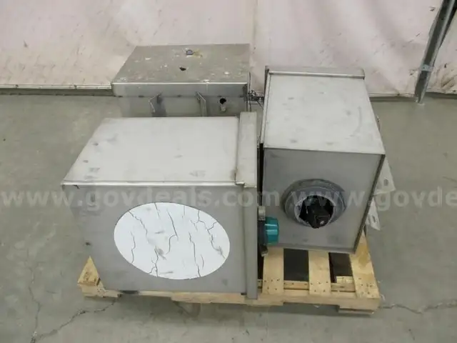 Metal Camera Enclosure Boxes w/ Blue Lights - B8