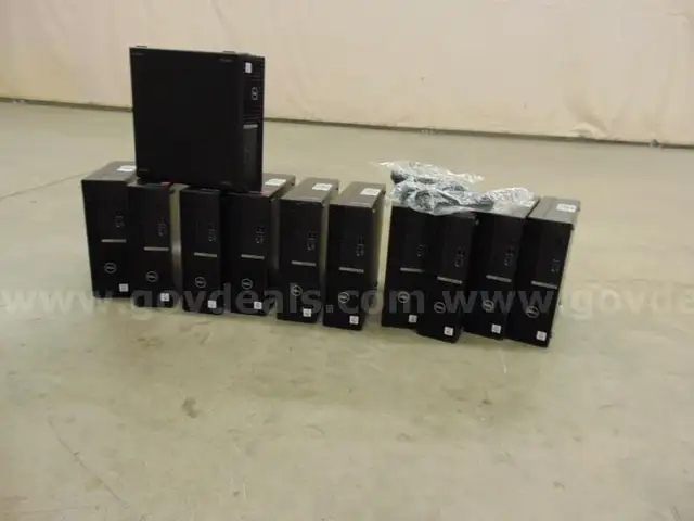 11 Dell Optiplex Computers - A12