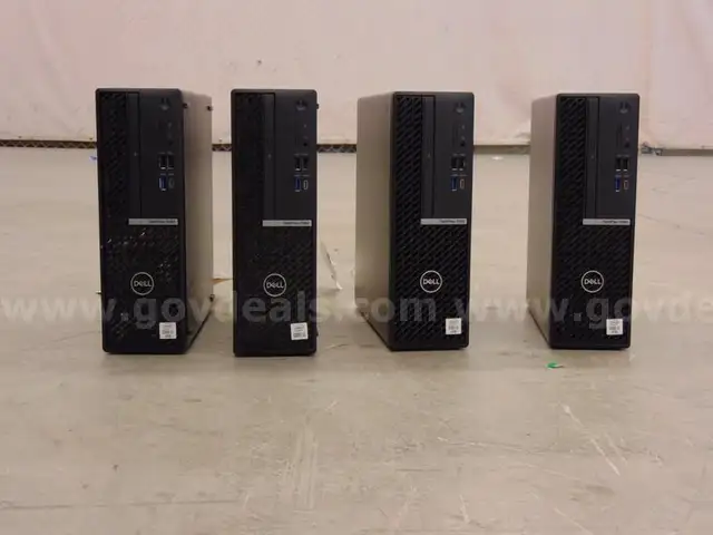 4 Dell Optiplex Computers - A2