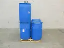 (5) 55 Gallon Plastic Drums - B2