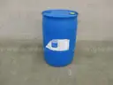 (5) 55 Gallon Plastic Drums - B2