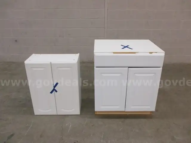 2 Bathroom Cabinets - B2