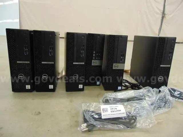 6 Dell Optiplex Computers - A2