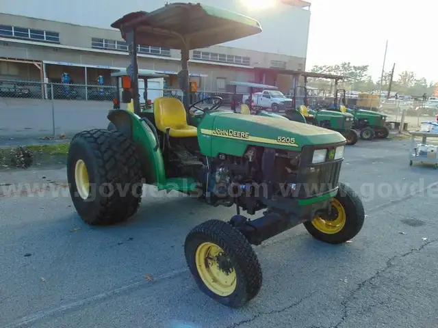 2005 John Deere 5205 Farm Tractor - Outside Gate Lot