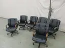 6 Office Chairs - B2