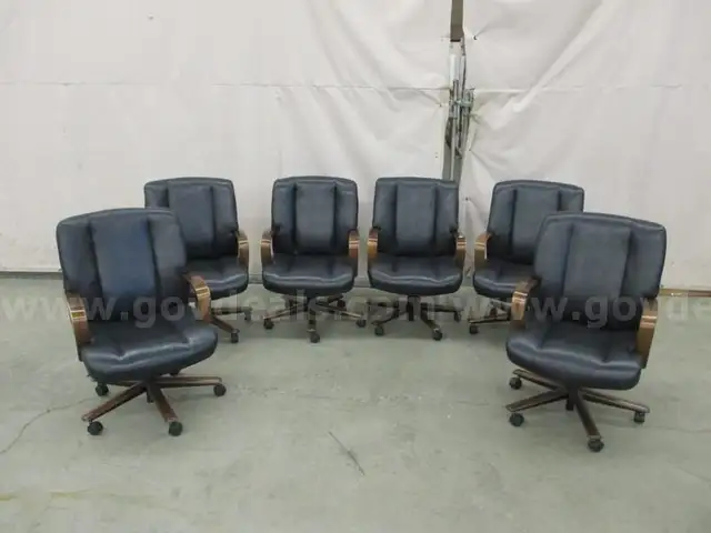 6 Office Chairs - B2