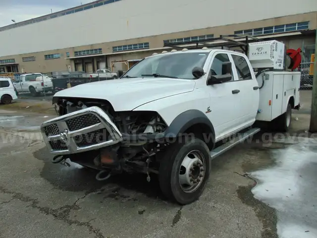 2016 RAM 5500 2 WD Utility Bed Pickup - Surplus Lot