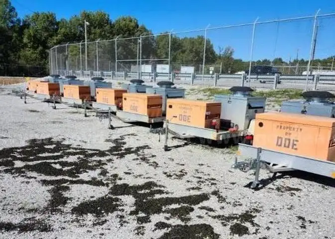 BEAR TRACK ALUMINUM UTILITY TRAILERS WITH GENERATORS