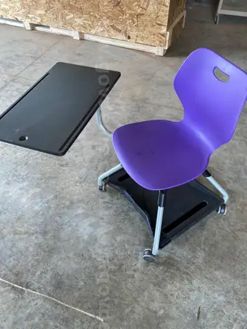 Purple Student Desk/Chairs-Combo -Lot of 20