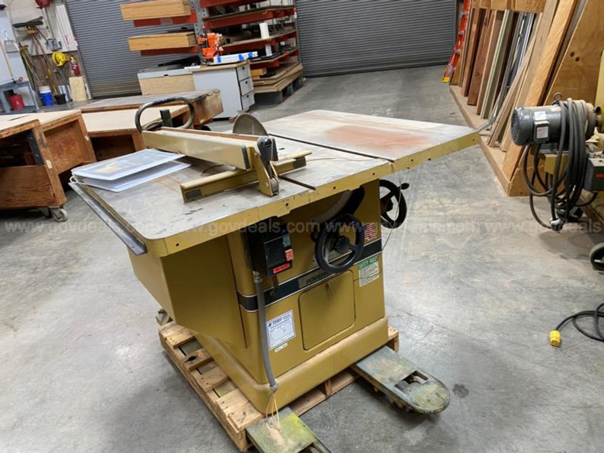 Powermatic Table Saw | AllSurplus