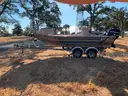 18ft Smithroot Aluminum boat with EZ loader trailer