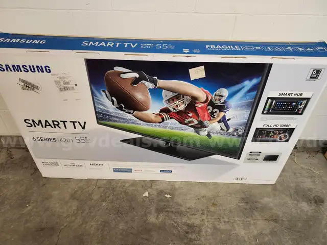 55&#x22; Samsung Smart TV 6 Series 6201