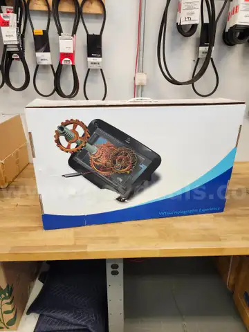 Z Space 3D computer screen and sylus