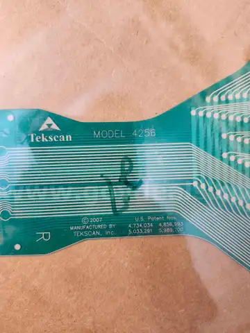 Tekscan Pressure Mapping Sensor 4256E