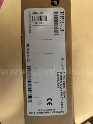 National Instrument Input Module