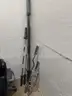 Various weight barbells