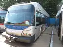 2 - 2009 New Flyer SCRAP buses. Model DE40LFA