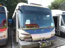 2 - 2009 New Flyer SCRAP buses. Model DE40LFA