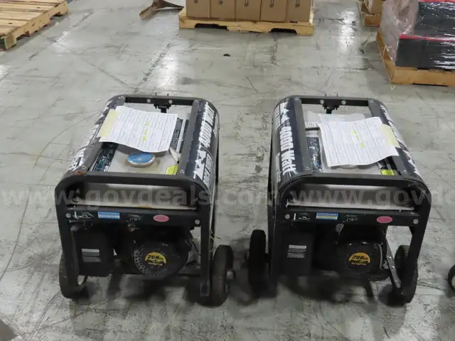 Two Rock River 4000W Generators