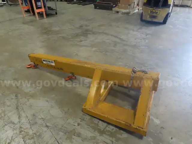 Hercules Forklift Extension Boom Attachment