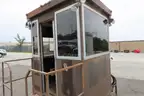 Guard booth (inspections/pickups by appointments only) must be towed.