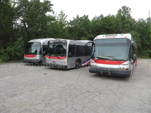 3 New Flyer SCRAP buses.