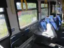 2 - 2008 New Flyer SCRAP buses. Model DE40LFA