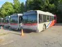 5 - 2006 New Flyer SCRAP buses. Model D40LFR