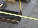 Meyer snow plow with attachment