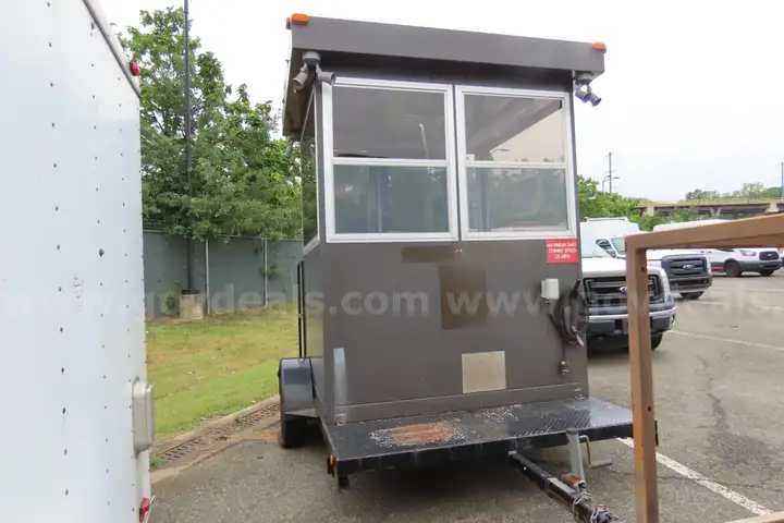 Guard booth  (inspections/pickups by appointments only) must be towed