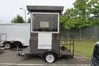 Guard booth  (inspections/pickups by appointments only) must be towed