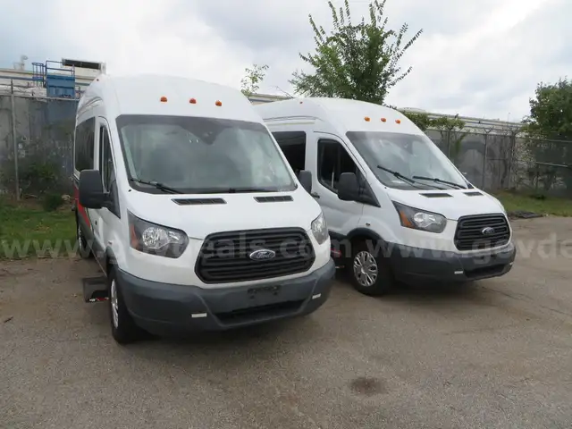 2  -  2018 Ford Transit Vans
