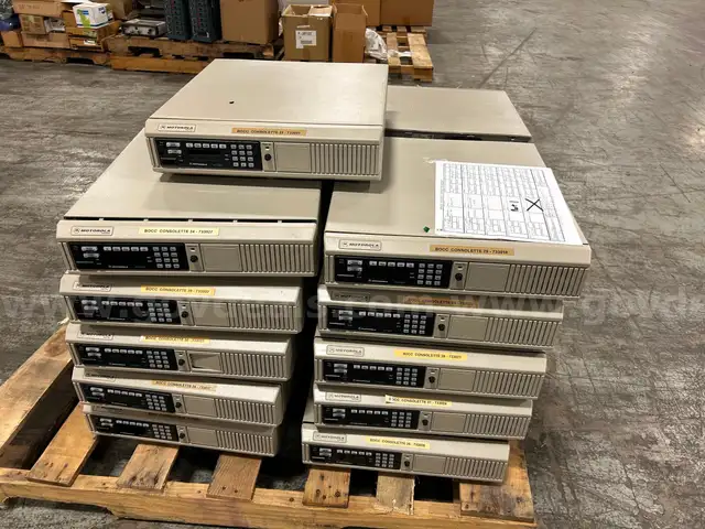 Twenty one (21) Motorola  XTL 5000 astro consolette base