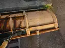 Meyer snow plow with mounting bracket.