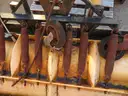 Meyer snow plow with mounting bracket.