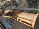 Meyer snow plow with mounting bracket.