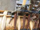 Meyer snow plow with mounting bracket.