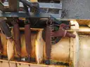 Meyer snow plow with mounting bracket.