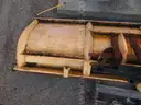 Meyer snow plow with mounting bracket.